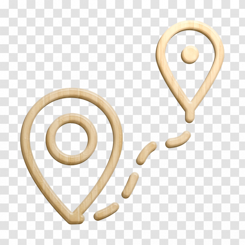 Road Icon Maps Locations Icon Distance Icon Transparent PNG