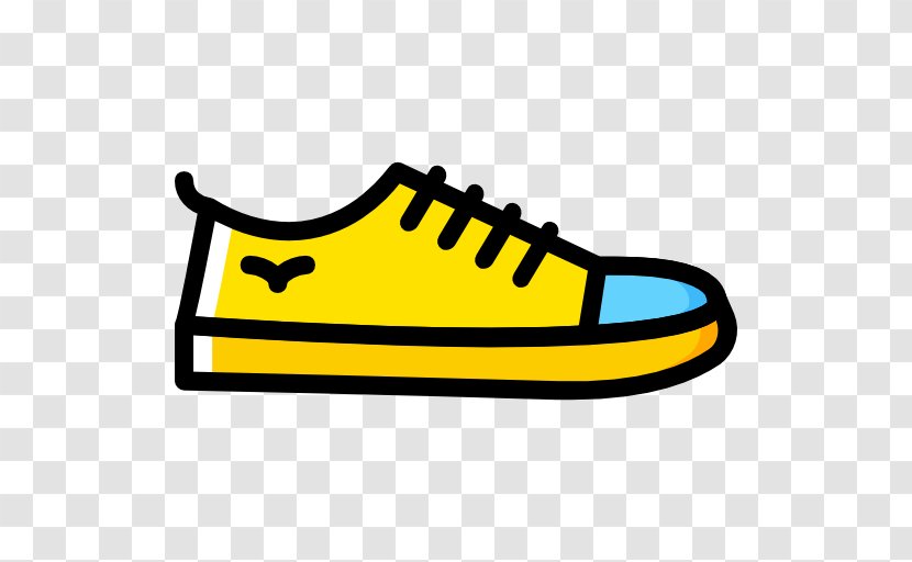 Sneakers Shoe Yellow Clip Art - Athletic - Design Transparent PNG