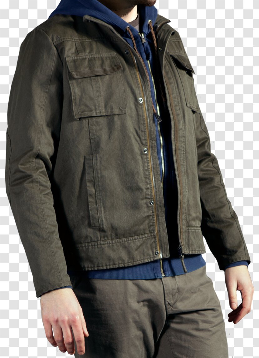 Uncharted 4: A Thief's End Nathan Drake 2: Among Thieves Jacket Clothing Transparent PNG