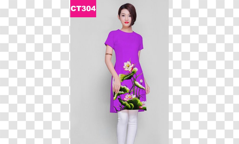 Shoulder Sleeve Dress - Fashion Design - Ao Dai Transparent PNG