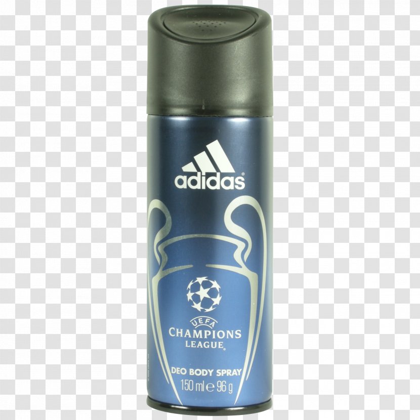UEFA Champions League Body Spray Deodorant Adidas Perfume - Uefa Transparent PNG