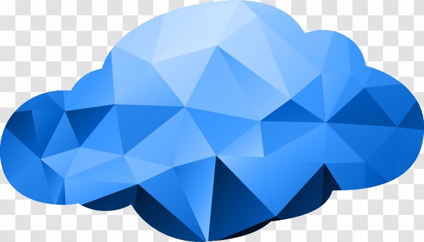 Cloud Computing Low Poly Google Images Internet - Computer Network - Clouds Transparent PNG