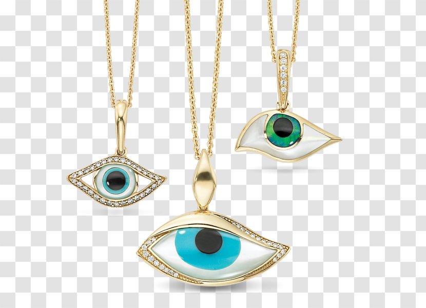 Charms & Pendants Jewellery Kabana Inc Evil Eye Necklace - Frame - Handmade Transparent PNG