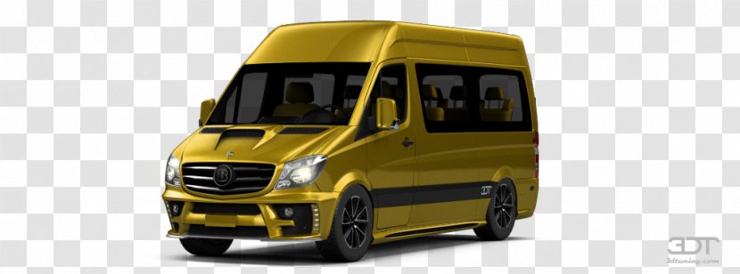 Compact Van Car Commercial Vehicle Automotive Design - Transport - Mercedes Sprinter Transparent PNG