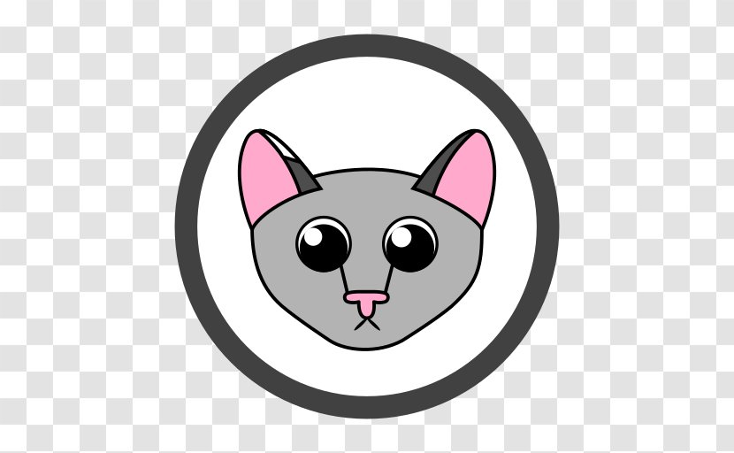 Whiskers Kitten Japanese Kanji Cat - Thought Transparent PNG