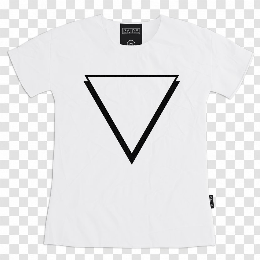 T-shirt Sleeve Collar Shoulder Neck - Top - Triangulo Transparent PNG