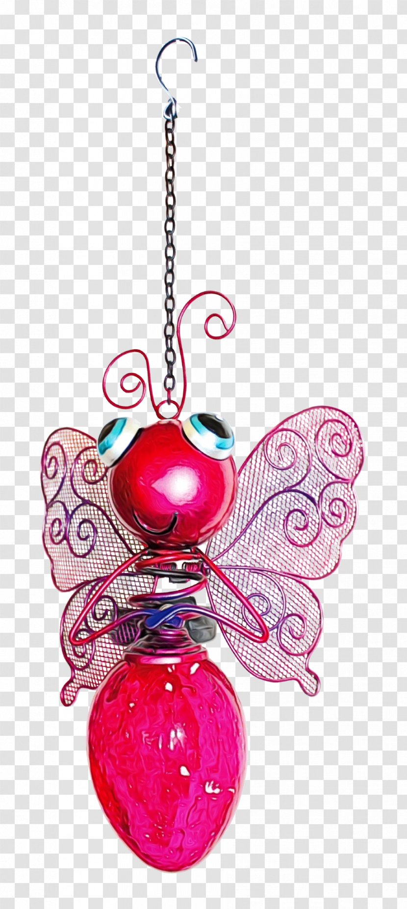 Christmas Light Bulb - Holiday Ornament - Jewellery Decoration Transparent PNG