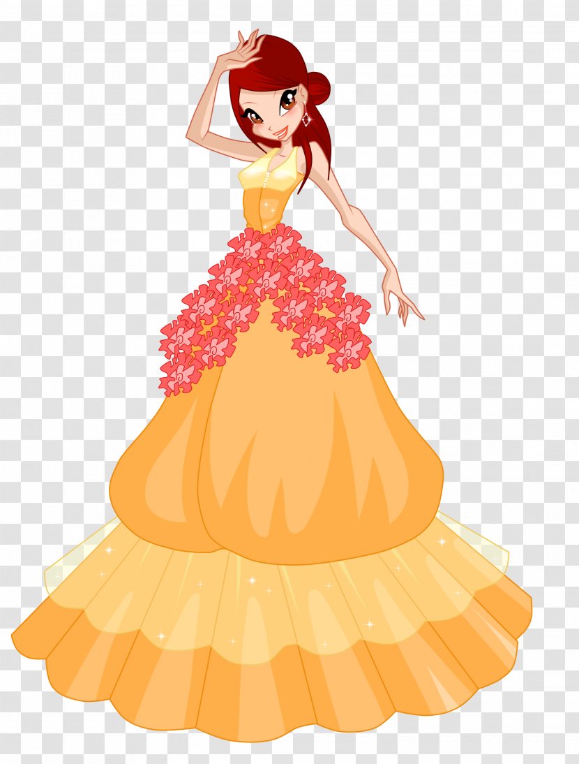 Ball Gown Princess Aurora Dress Disney - Design Transparent PNG