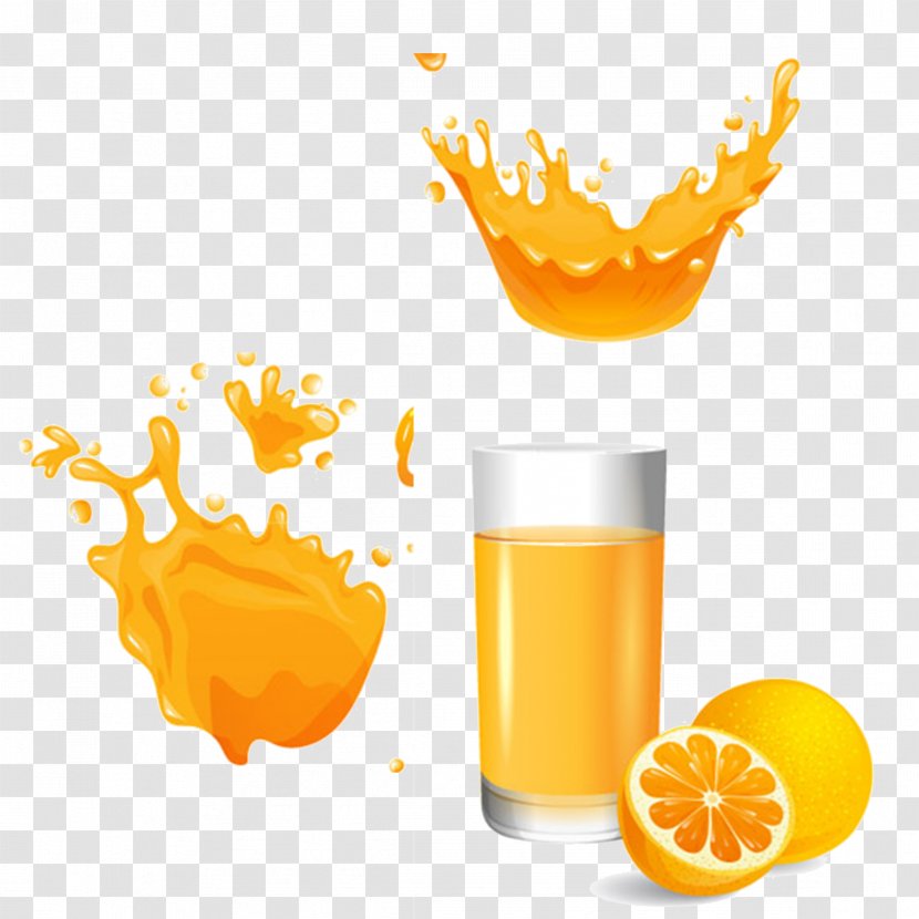 Orange Juice Fruit - Food Transparent PNG