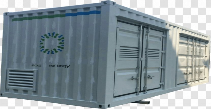 Shipping Container Renewable Energy Grid Storage Intermodal - Shed Transparent PNG