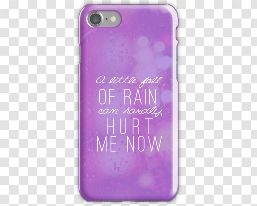 Pink M Mobile Phone Accessories Text Messaging Font - Case - Rain Fall Transparent PNG