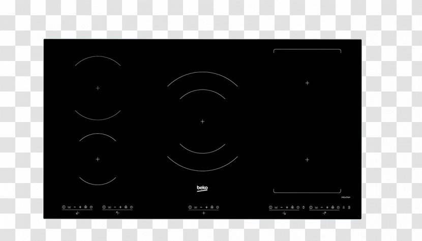 Induction Cooking Electricity Ranges Glass-ceramic Electromagnetic - Black - Hii Transparent PNG