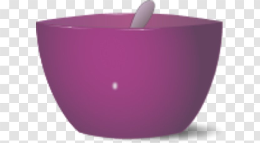 Purple Tableware - Bowl Cliparts Transparent PNG