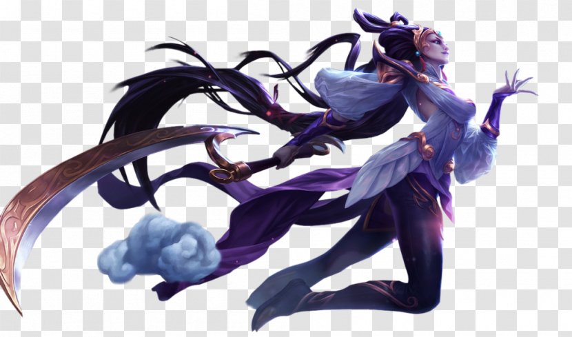 League Of Legends Diana Lunar Calendar Deity Goddess - Cartoon Transparent PNG