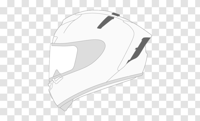 Bicycle Helmets Ski & Snowboard Product Design Automotive - Black And White Transparent PNG