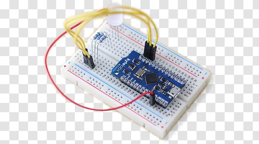 Breadboard Microcontroller Bluetooth Low Energy Arduino - Wireless - Circuit Board Factory Transparent PNG