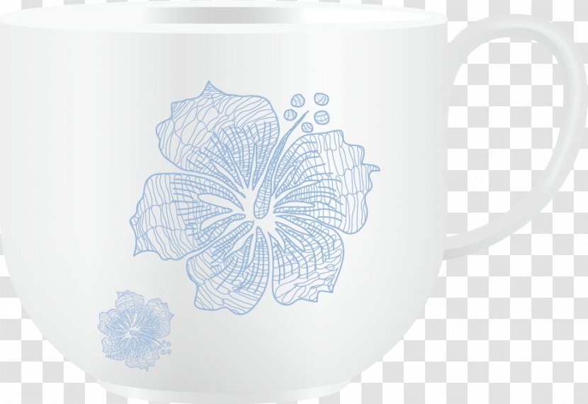 Coffee Cup Mug Purple - Glass Pattern Transparent PNG