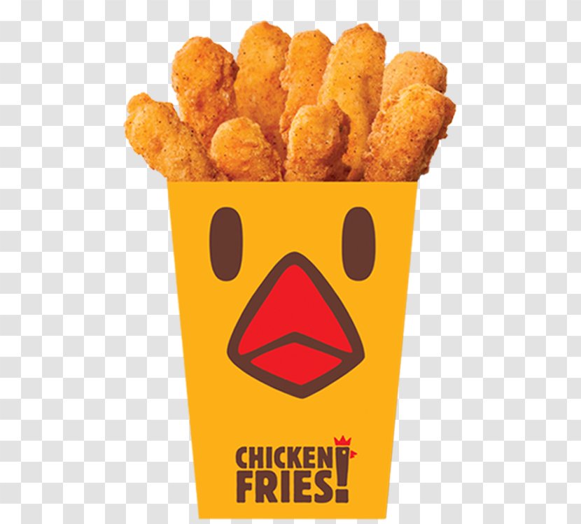 BK Chicken Fries Hamburger French Sandwich Transparent PNG