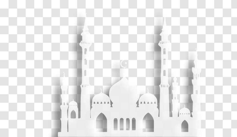 Brand White Font - Black And - Islam Mosque Transparent PNG