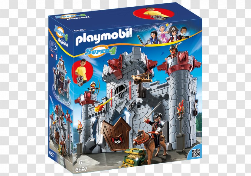 Playmobil Super 4 Take Along Black Baron's Castle 6697 United Kingdom Sharkbeard Online Shopping Transparent PNG