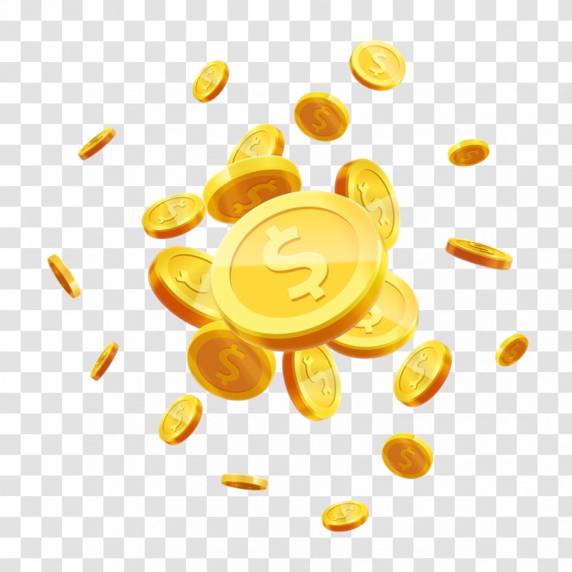 Gold Coin - Stack Transparent PNG