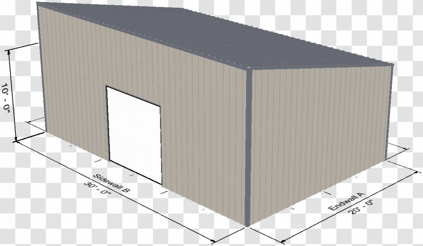 Shed Steel Building Architecture House - Facade - Ink Huizhou Transparent PNG