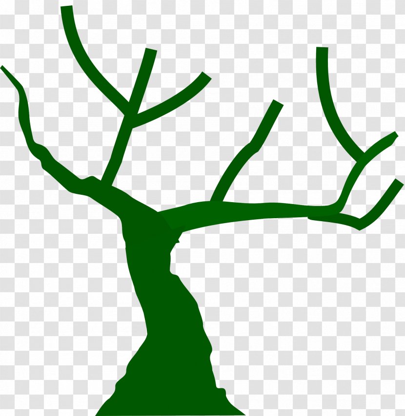 Branch Clip Art Tree Trunk - Antler Transparent PNG