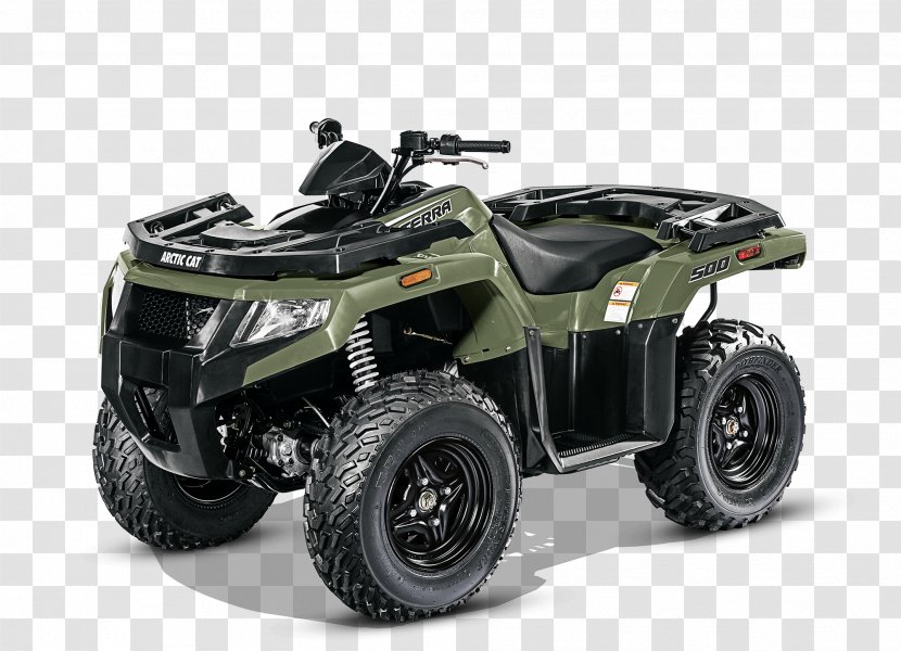 All-terrain Vehicle Arctic Cat Motor City Powersports Motorcycle - Tire Transparent PNG