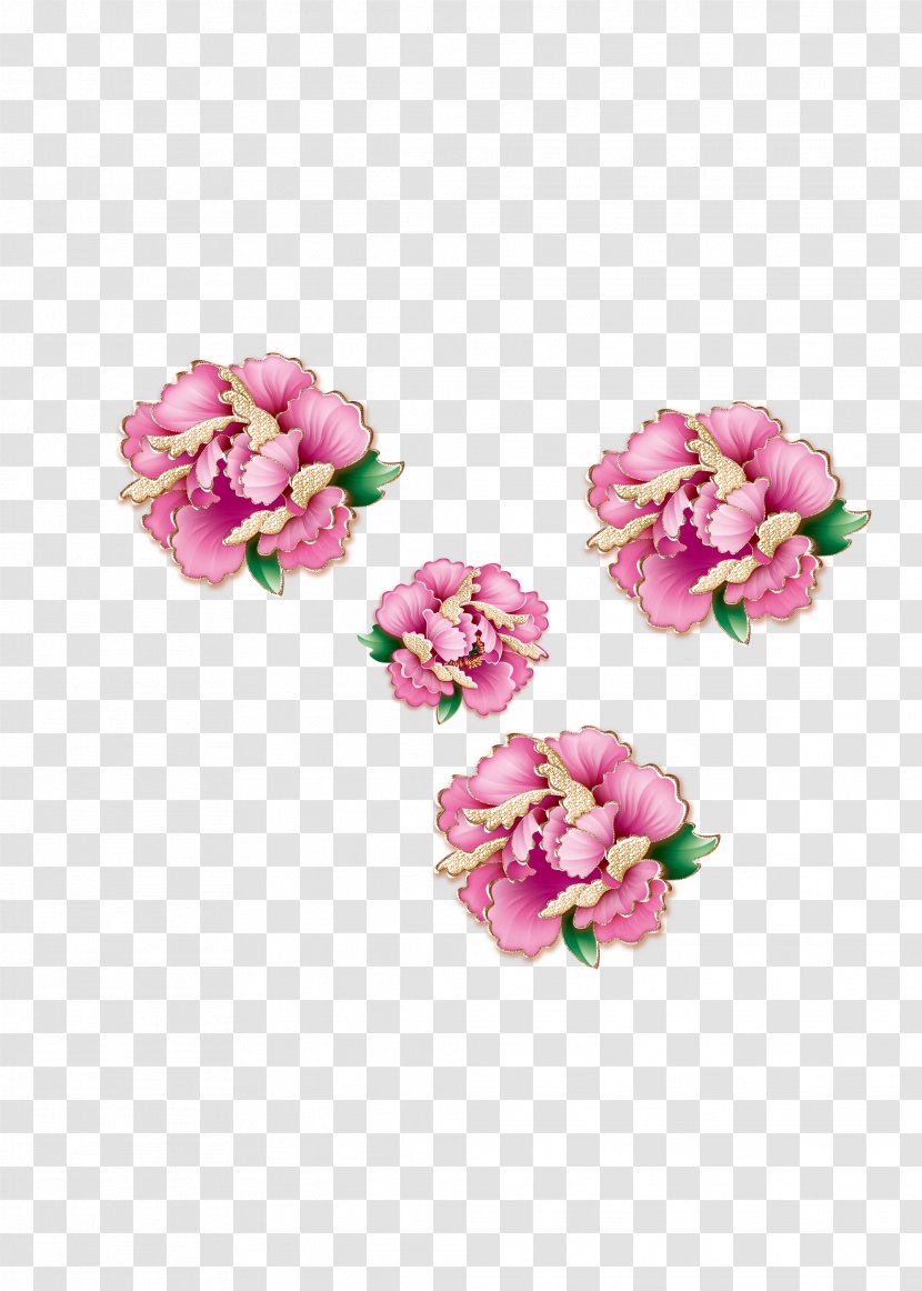 Flower Garden Roses Chrysanthemum Chinoiserie - Arranging Transparent PNG