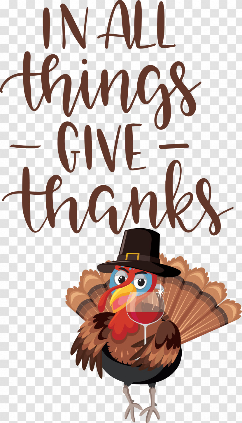Give Thanks Thanksgiving Autumn Transparent PNG