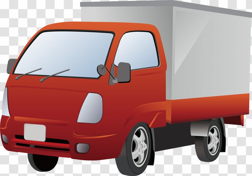 Car Delivery Truck Sales - City - Cartoon Transparent PNG