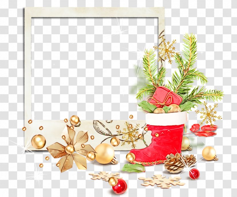 Christmas Decoration - Picture Frame - Interior Design Transparent PNG