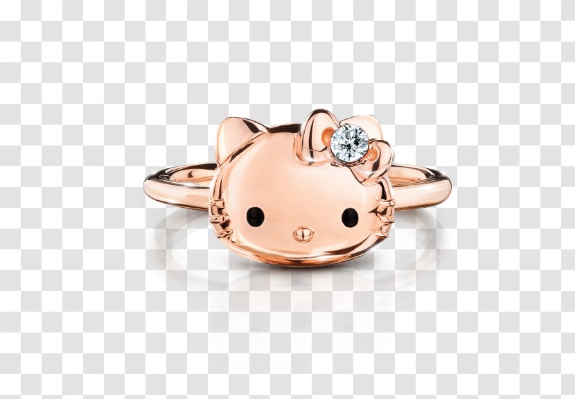 Ring Hello Kitty Jubilee Diamond Jewellery Transparent PNG