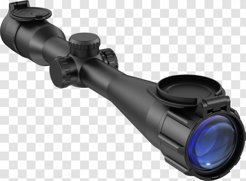 Telescopic Sight Night Vision Device Optics Spotting Scope - Gun - Sniper Transparent PNG
