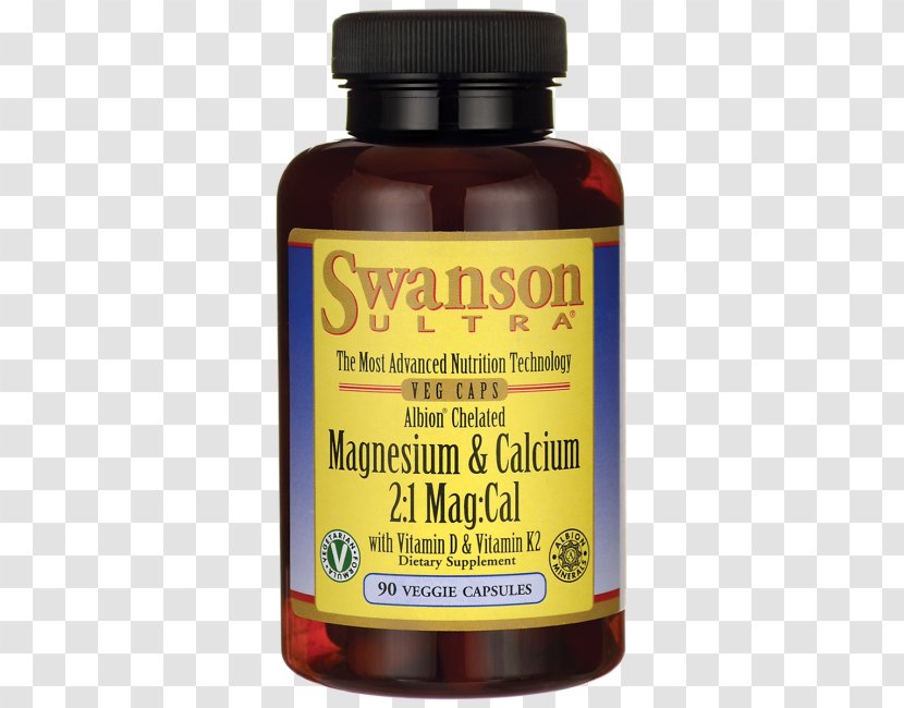 Dietary Supplement ZMA Swanson Health Products Magnesium Transparent PNG