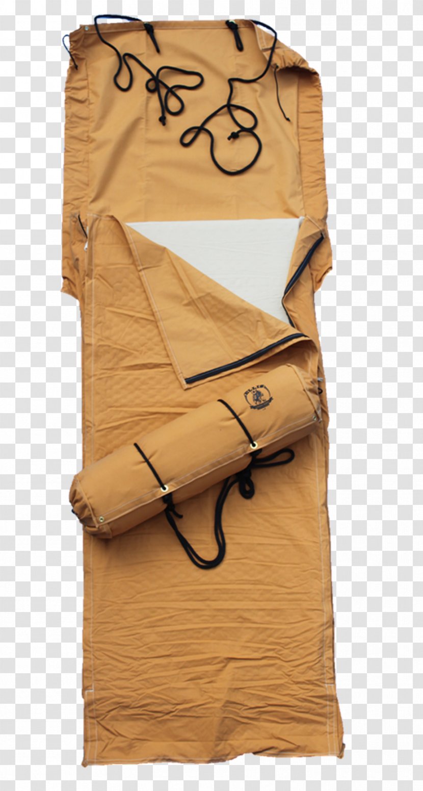 Cowboy Bedroll Ellis Canvas Tents Tarpaulin - Beige - Teton Range Transparent PNG