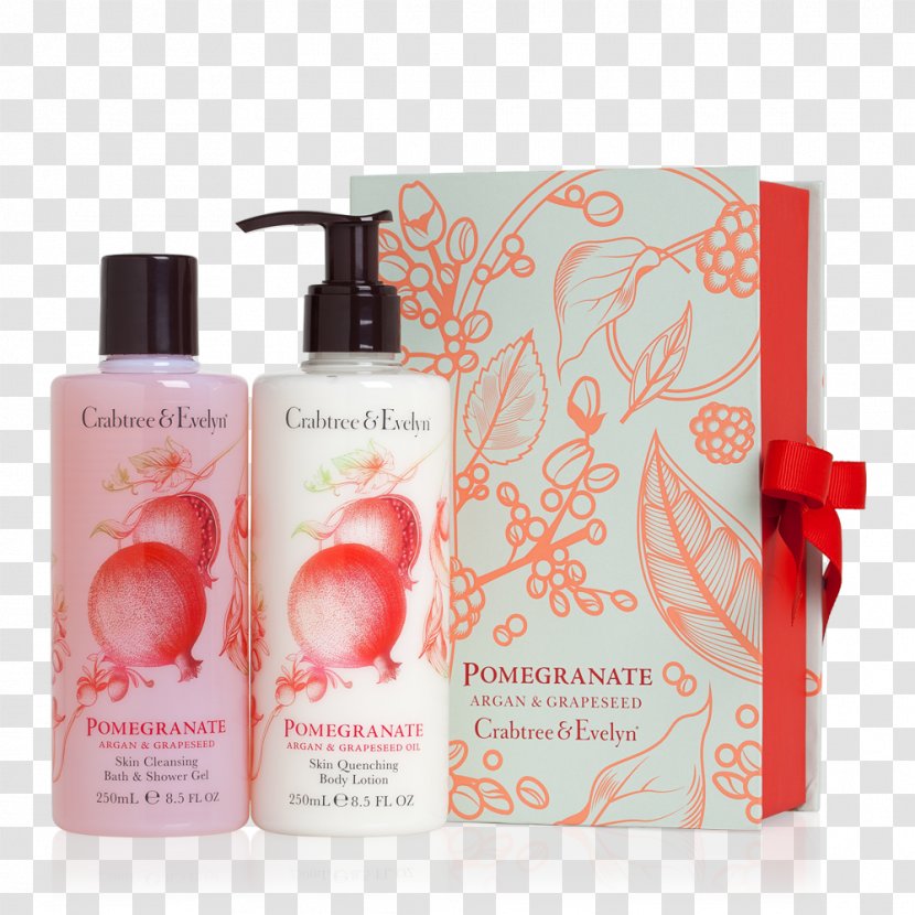 Lotion Crabtree & Evelyn Pomegranate Argan Oil Hand Therapy 25g Personal Care Perfume - Pharmacy - Watercolor Transparent PNG