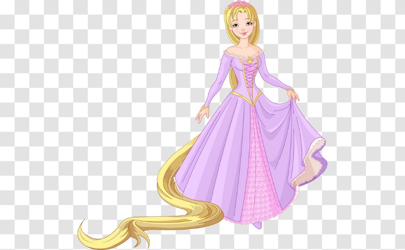 Rapunzel Royalty-free - Barbie - Disney Princess Transparent PNG