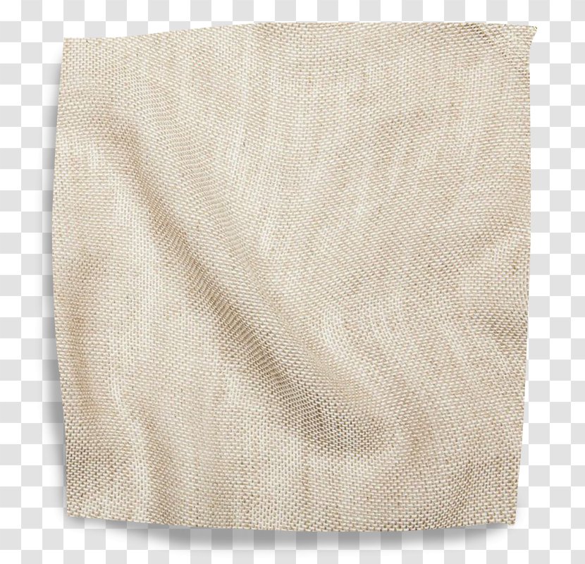Silk Beige Linens - Material - Textile Fabric Transparent PNG