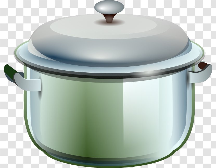 Boiling Cookware And Bakeware Frying Pan Clip Art - Stock Pots - Cooking Image Transparent PNG