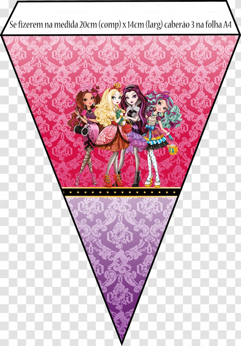 Ever After High Party Game Birthday Monster - Heart Transparent PNG
