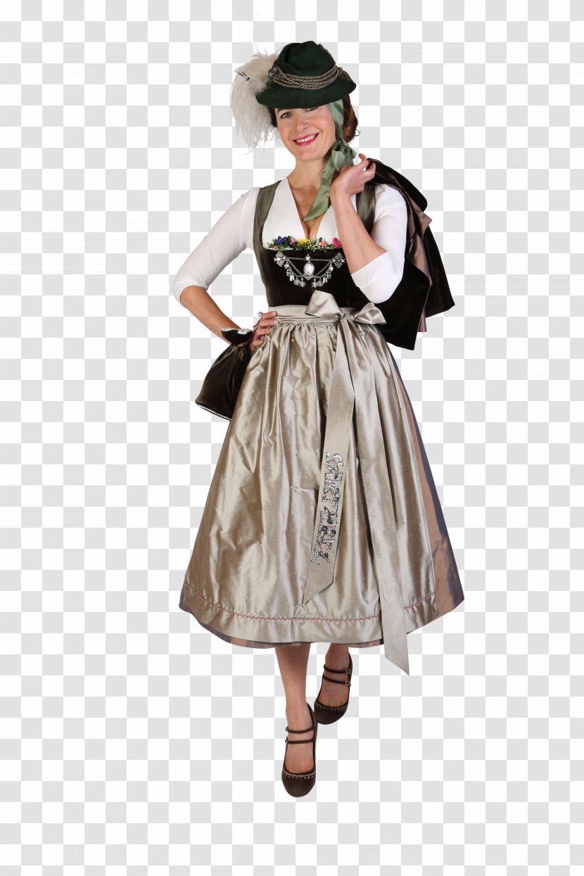 Fashion Costume Dress - Model Transparent PNG