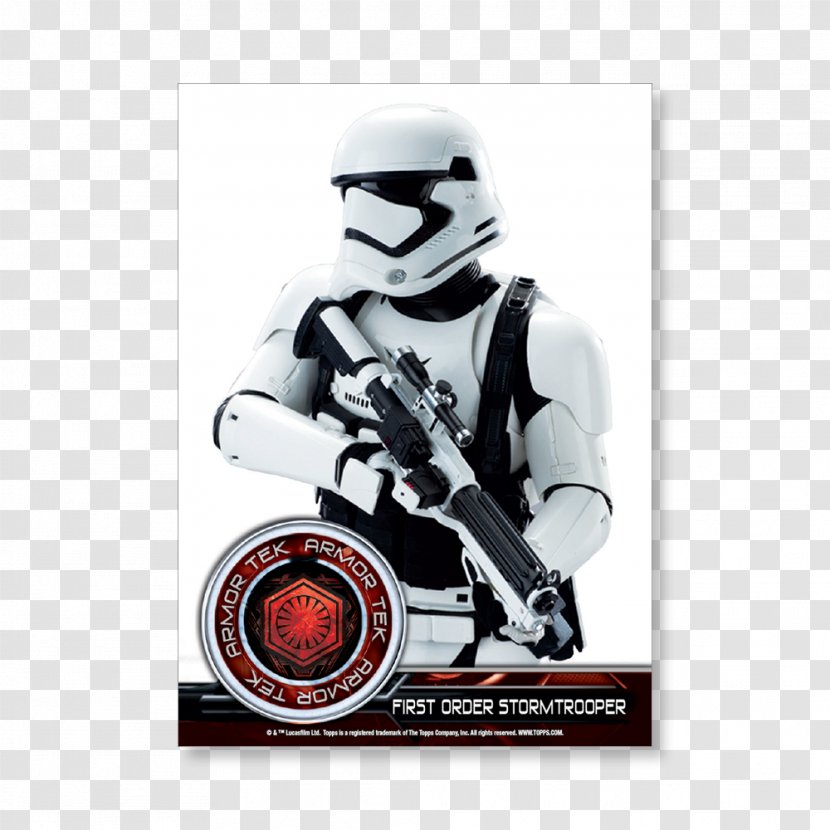 Stormtrooper Star Wars First Order Protective Gear In Sports Poster - Topps Transparent PNG