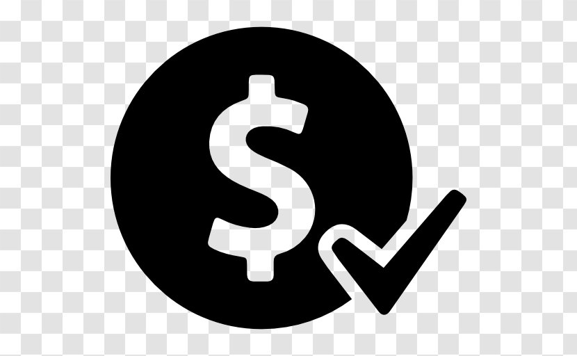 Profit Finance Earnings Money - Black And White - Symbol Transparent PNG