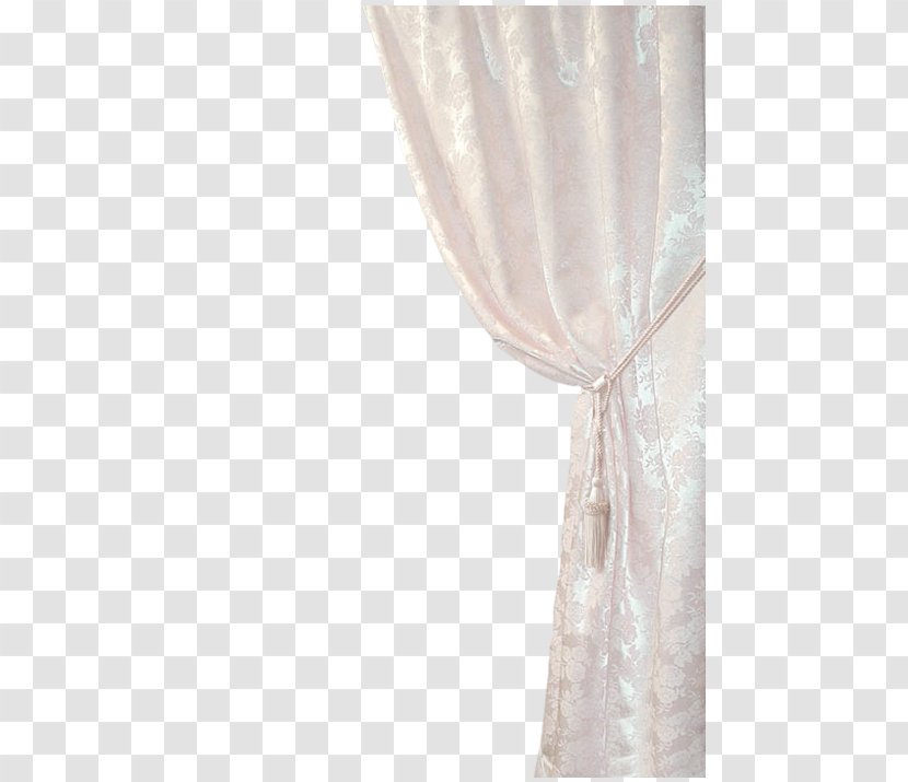 Curtain Window - Silk - Simple White Curtains Transparent PNG