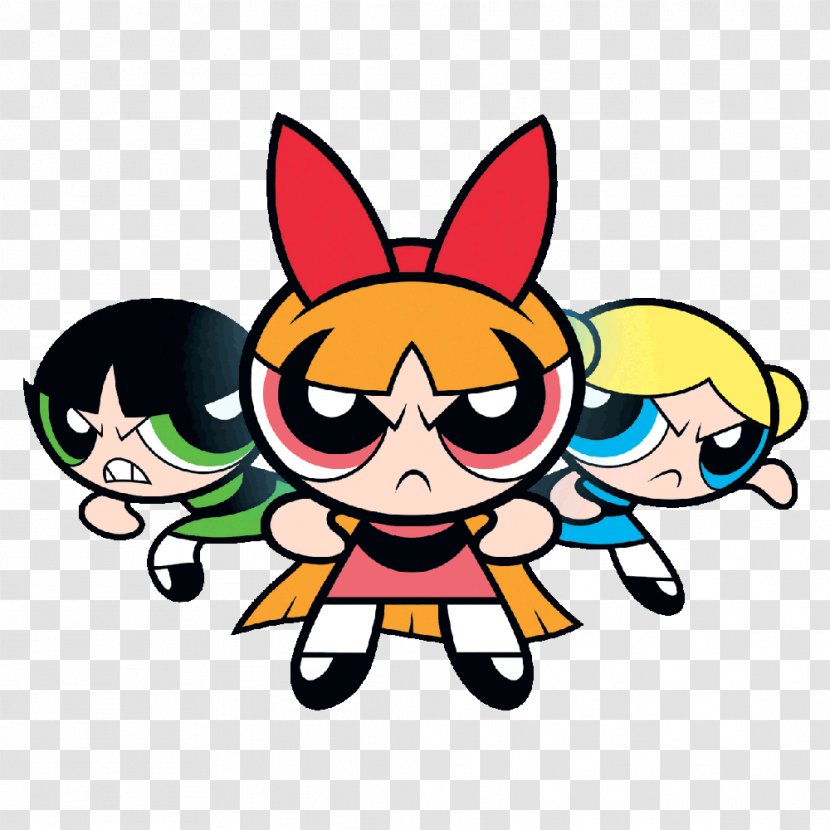 Film Television Show Animated Series Cartoon - Bubbles Powerpuff Transparent PNG