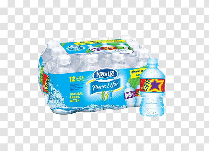 Mineral Water Bottled Nestlé Pure Life - Liquid - Drinking Lose Weight Transparent PNG