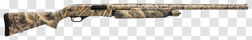 Gun Barrel Shotgun Pump Action Winchester Repeating Arms Company Weapon - Watercolor Transparent PNG