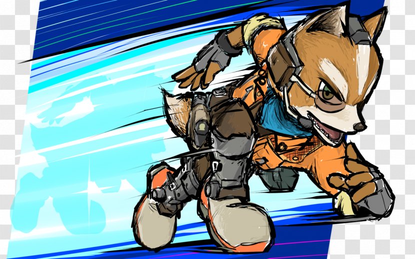 Star Fox Dog Super Smash Bros. For Nintendo 3DS And Wii U McCloud - Bros Transparent PNG