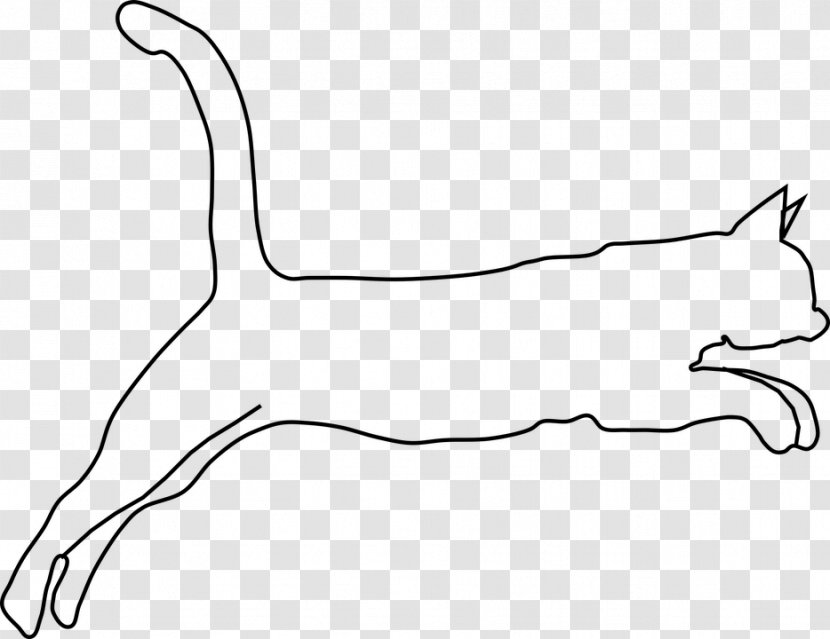 Bengal Cat Dog Breed Drawing Alley Clip Art - Line - Lining Body Transparent PNG